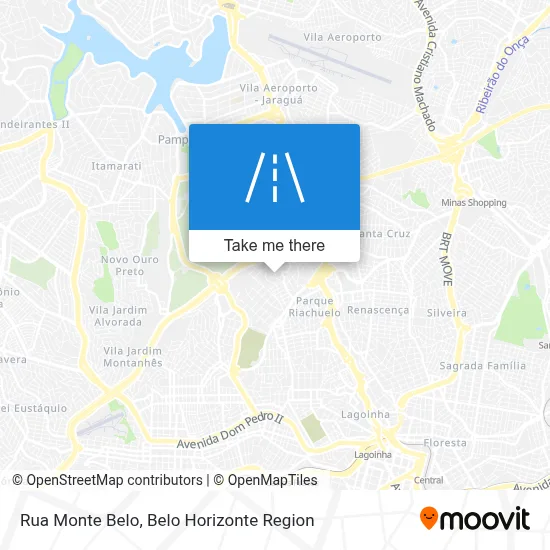 Rua Monte Belo map