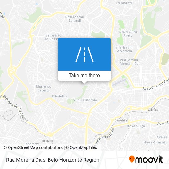Rua Moreira Dias map