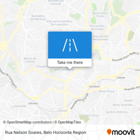 Rua Nelson Soares map