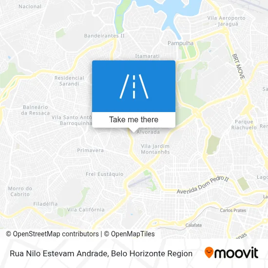 Rua Nilo Estevam Andrade map
