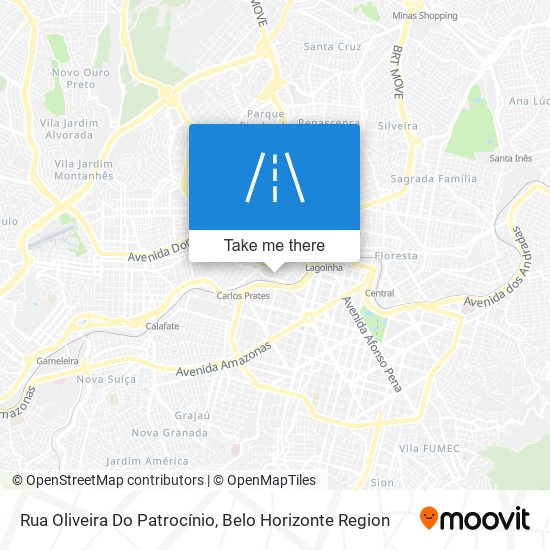 Rua Oliveira Do Patrocínio map