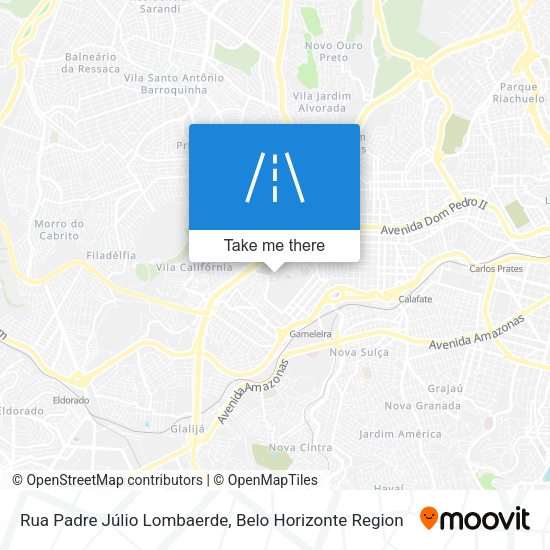 Rua Padre Júlio Lombaerde map