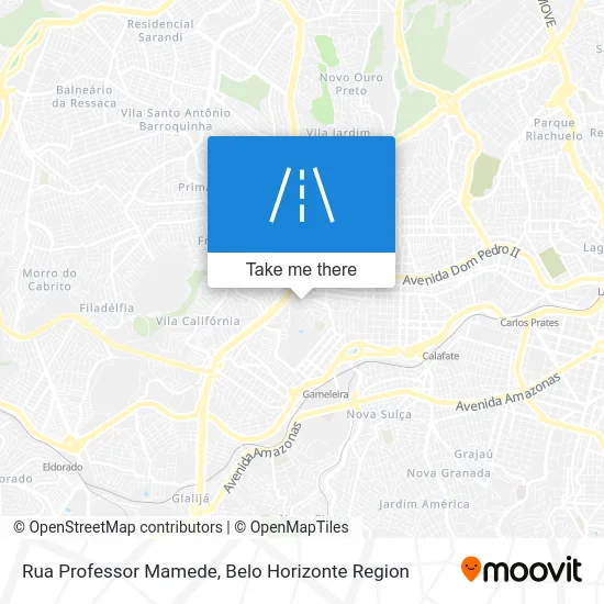 Rua Professor Mamede map