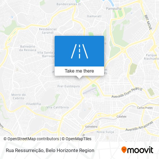 Rua Ressurreição map