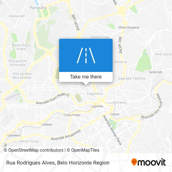 Rua Rodrigues Alves map
