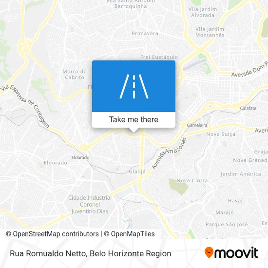 Rua Romualdo Netto map