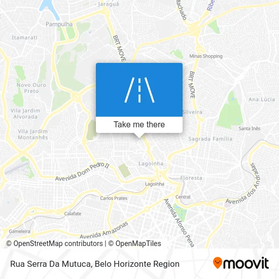 Rua Serra Da Mutuca map