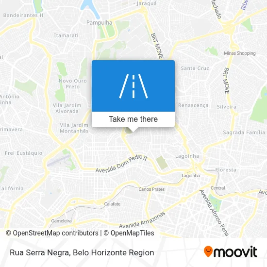 Rua Serra Negra map