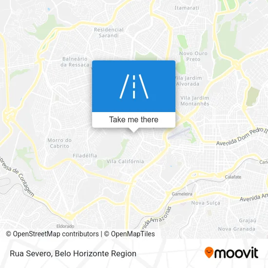 Rua Severo map