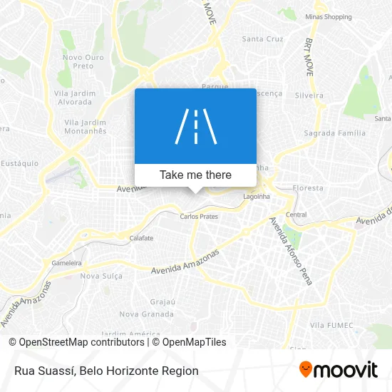 Rua Suassí map