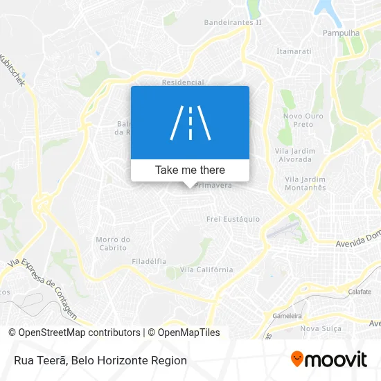 Rua Teerã map