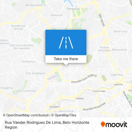 Rua Vander Rodrigues De Lima map