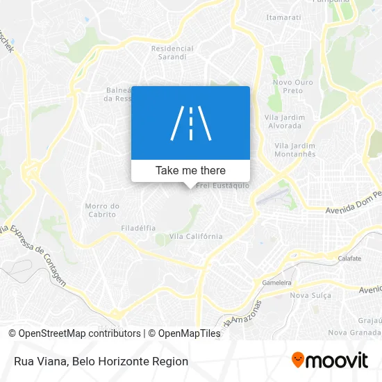 Rua Viana map