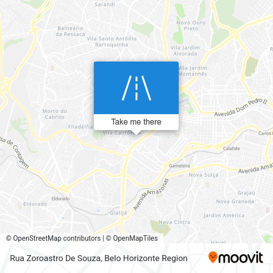 Rua Zoroastro De Souza map