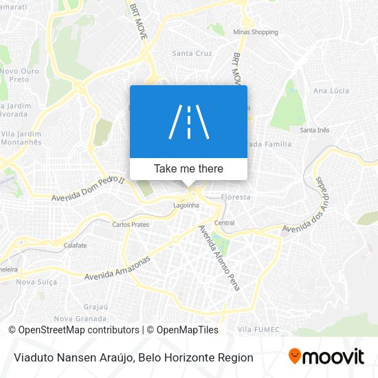 Viaduto Nansen Araújo map
