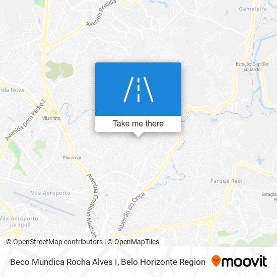 Beco Mundica Rocha Alves I map