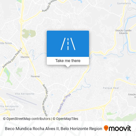 Beco Mundica Rocha Alves II map