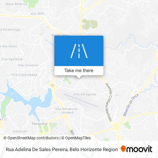 Mapa Rua Adelina De Sales Pereira