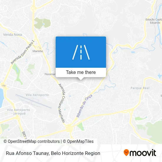 Rua Afonso Taunay map
