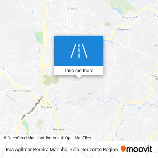 Rua Agilmar Pereira Marinho map