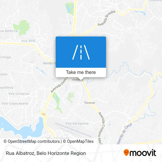 Rua Albatroz map