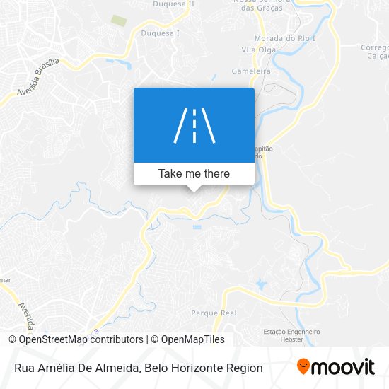 Rua Amélia De Almeida map