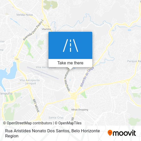 Rua Aristídes Nonato Dos Santos map