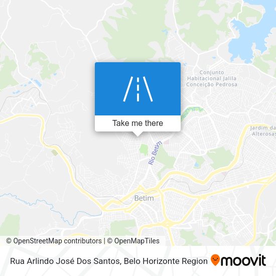 Rua Arlindo José Dos Santos map