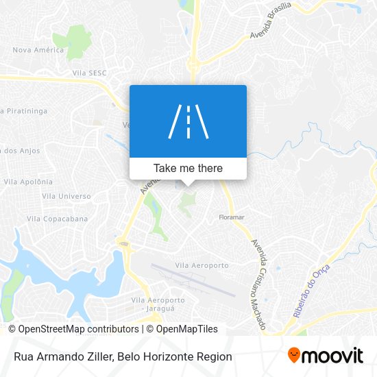 Rua Armando Ziller map