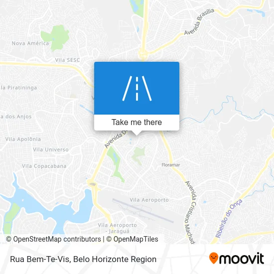 Rua Bem-Te-Vis map