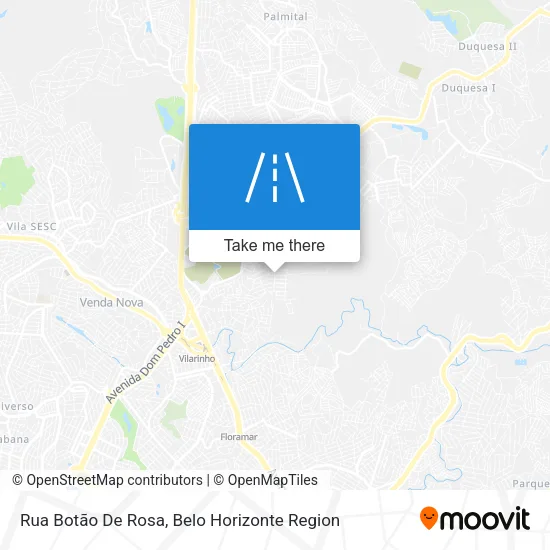 Rua Botão De Rosa map