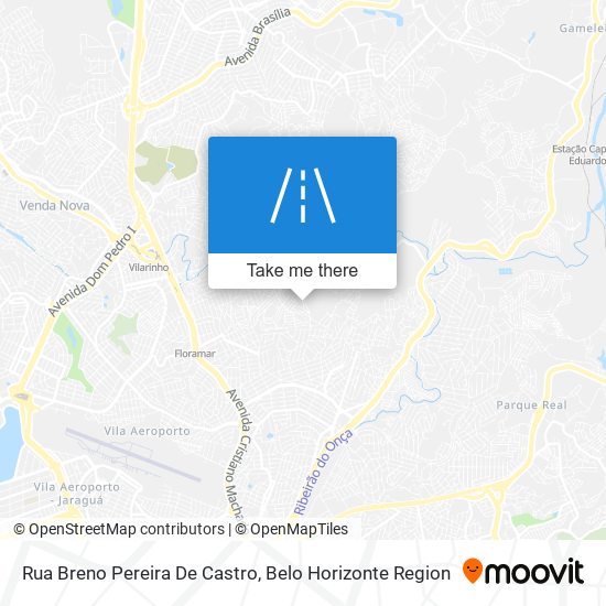 Mapa Rua Breno Pereira De Castro