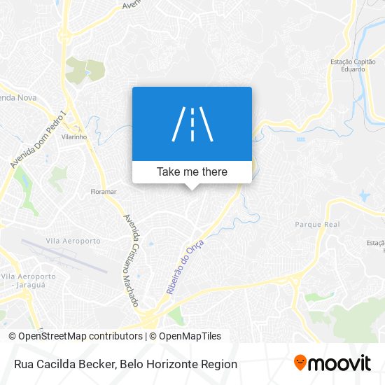 Rua Cacilda Becker map