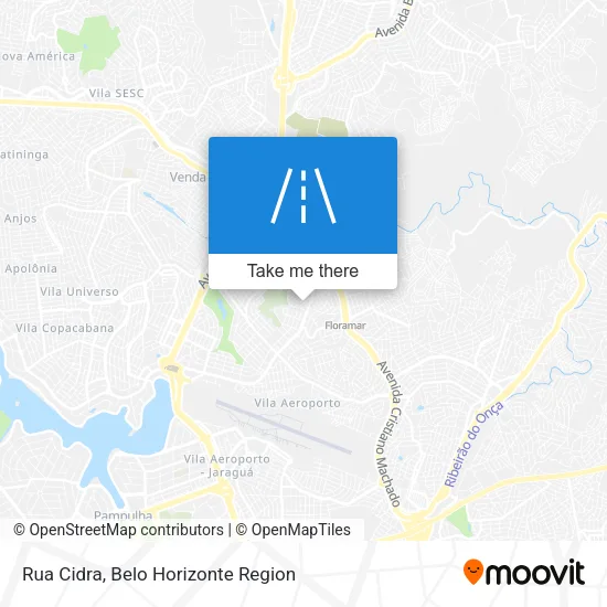 Rua Cidra map