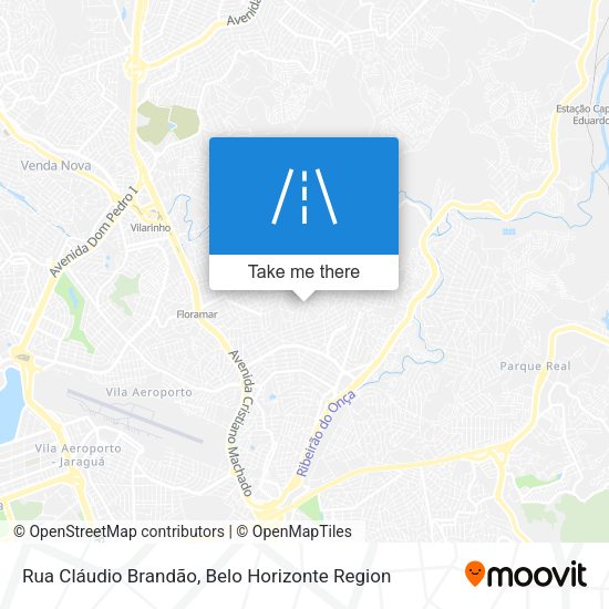 Rua Cláudio Brandão map
