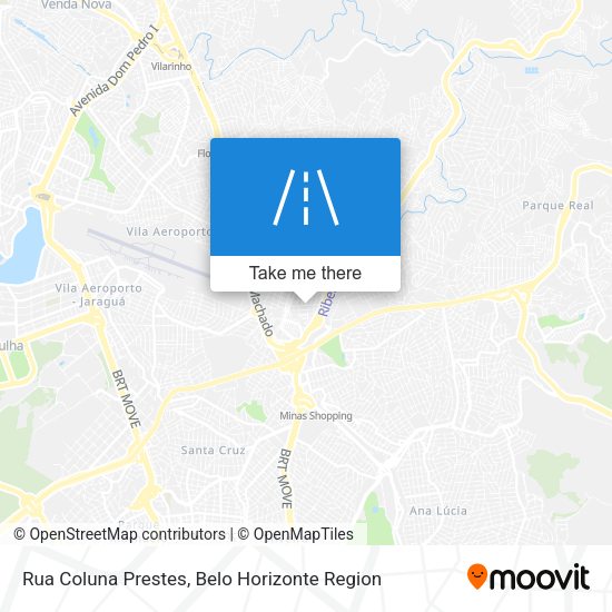 Rua Coluna Prestes map
