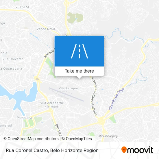 Rua Coronel Castro map