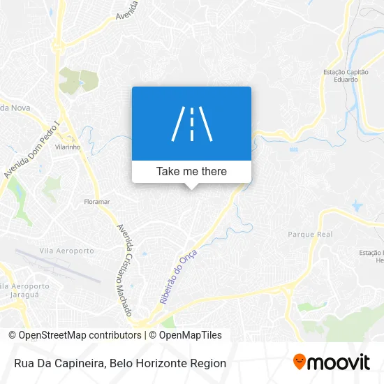 Rua Da Capineira map