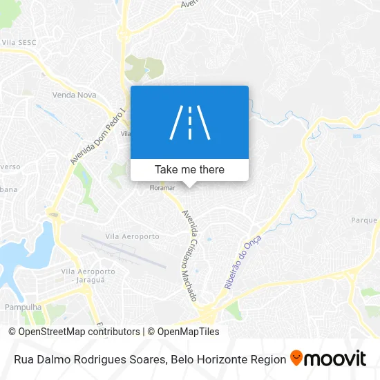 Rua Dalmo Rodrigues Soares map