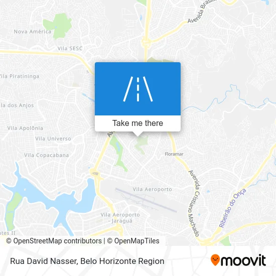 Rua David Nasser map