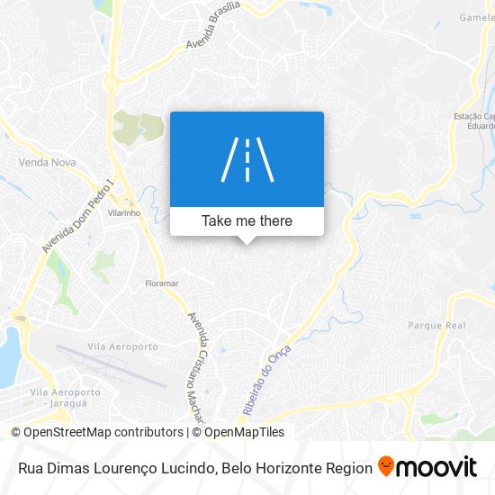 Mapa Rua Dimas Lourenço Lucindo