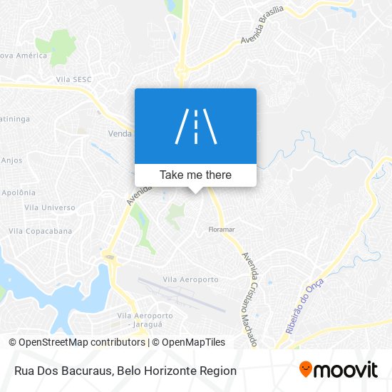 Mapa Rua Dos Bacuraus