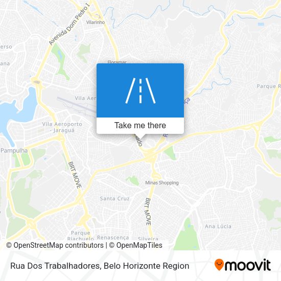 Rua Dos Trabalhadores map