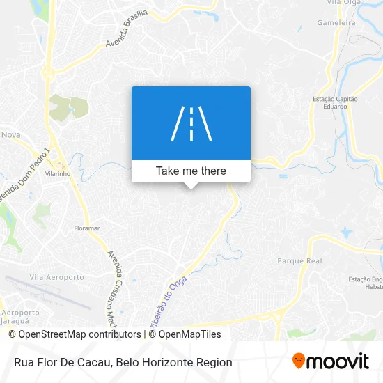Rua Flor De Cacau map
