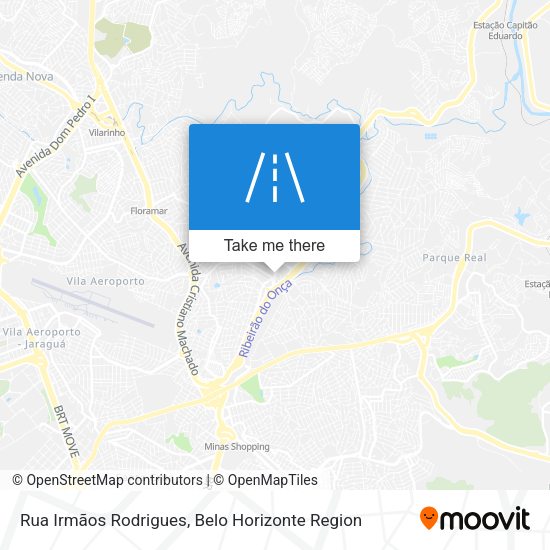 Rua Irmãos Rodrigues map