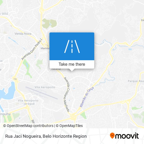 Mapa Rua Jaci Nogueira