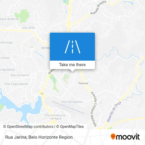 Rua Jarina map