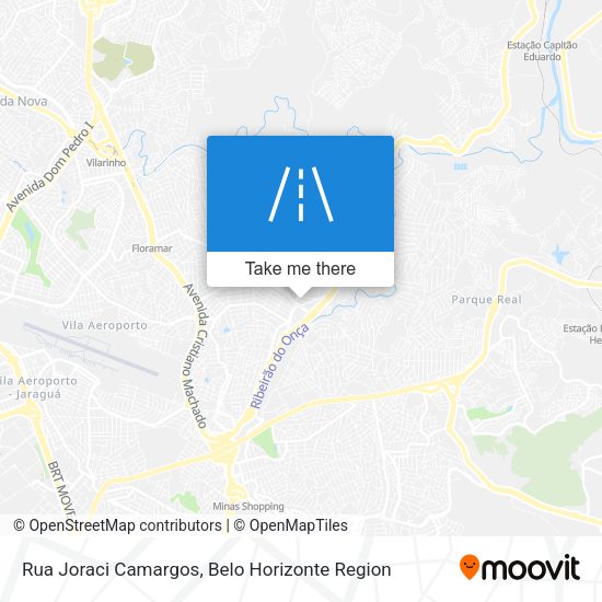 Rua Joraci Camargos map