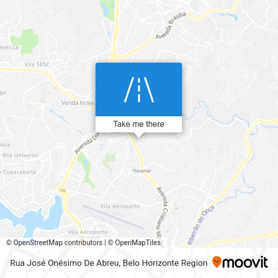 Rua José Onésimo De Abreu map