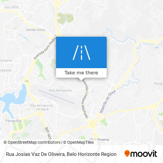 Mapa Rua Josias Vaz De Oliveira